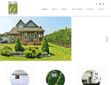 Tablet Screenshot of onthe6bedandbreakfast.com